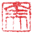 Miwako's hanko, a traditional artist's signature in Japan.